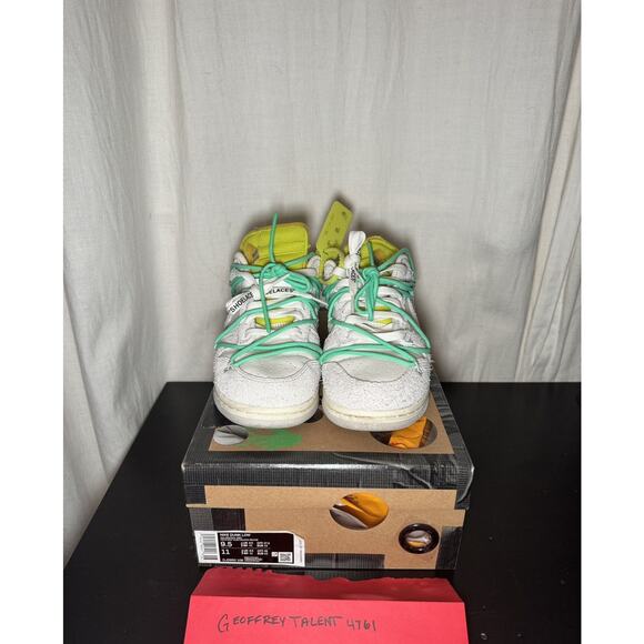 Nike x Off-White Dunk Low – Lot 14 of 50 (Size 9.5) main image 10